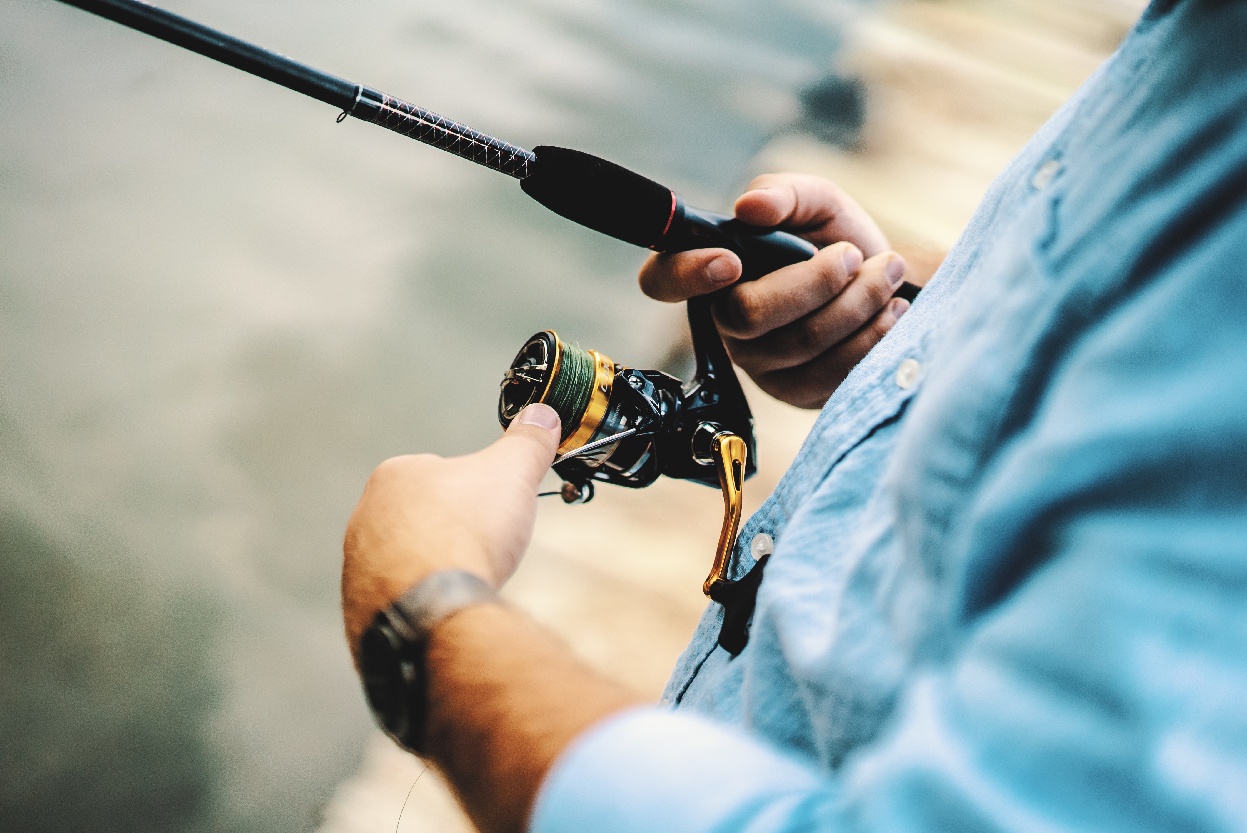 Análisis de la caña de pesca surfcasting