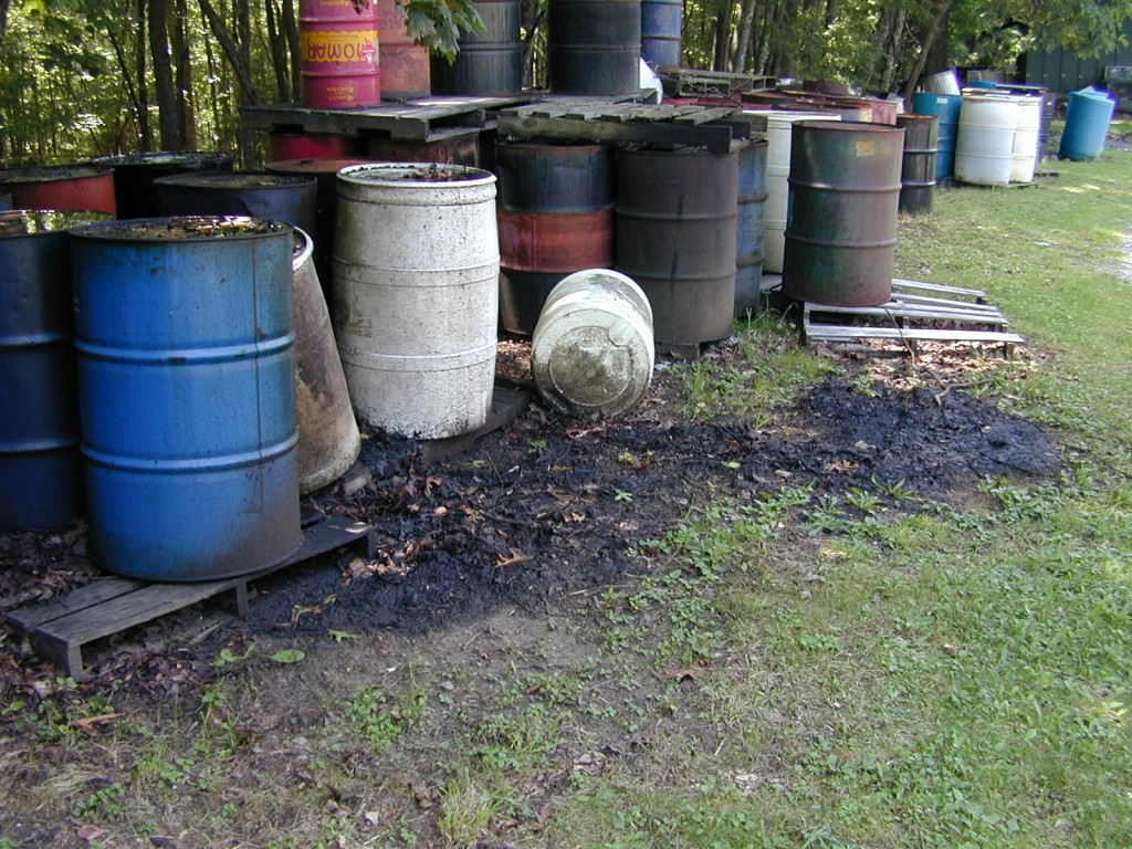 Oil spillage