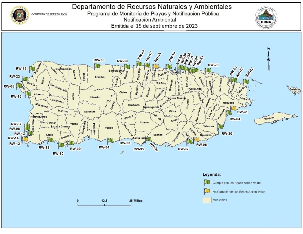 Notificación Monitoria de playas