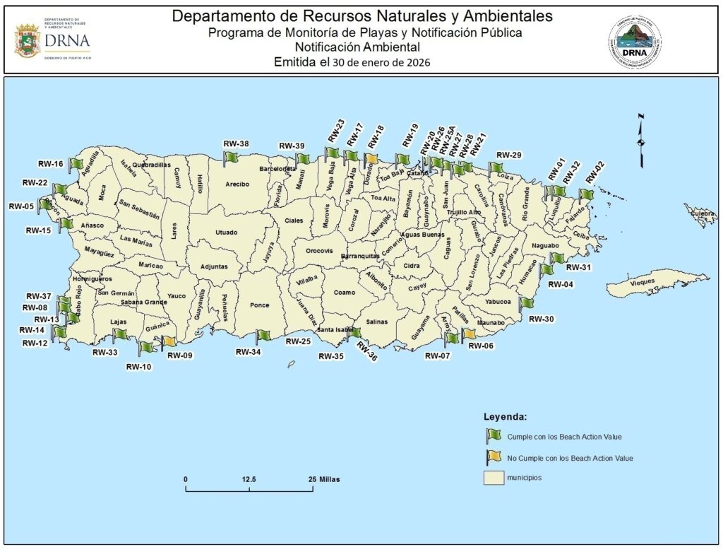 Notificación Monitoria de playas