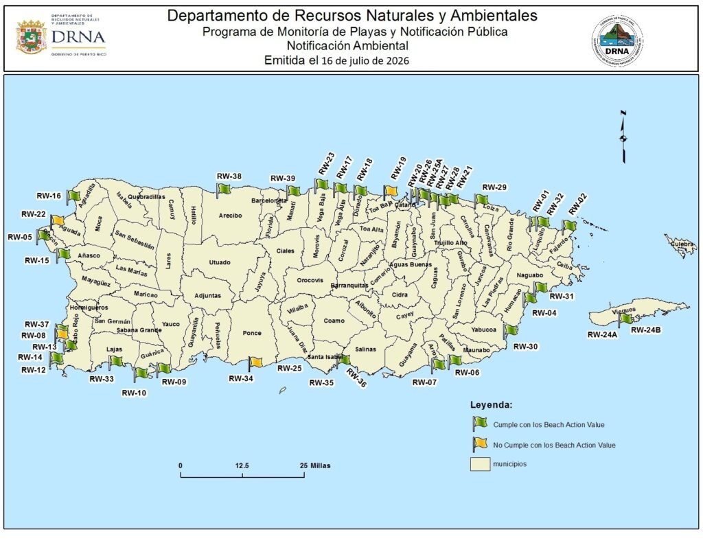 Notificación Monitoria de Playas