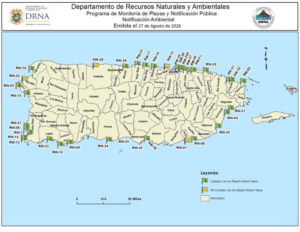 Notificación Monitoria de Playas