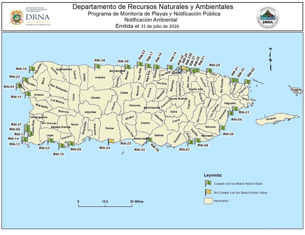 Notificación Monitoria de Playas