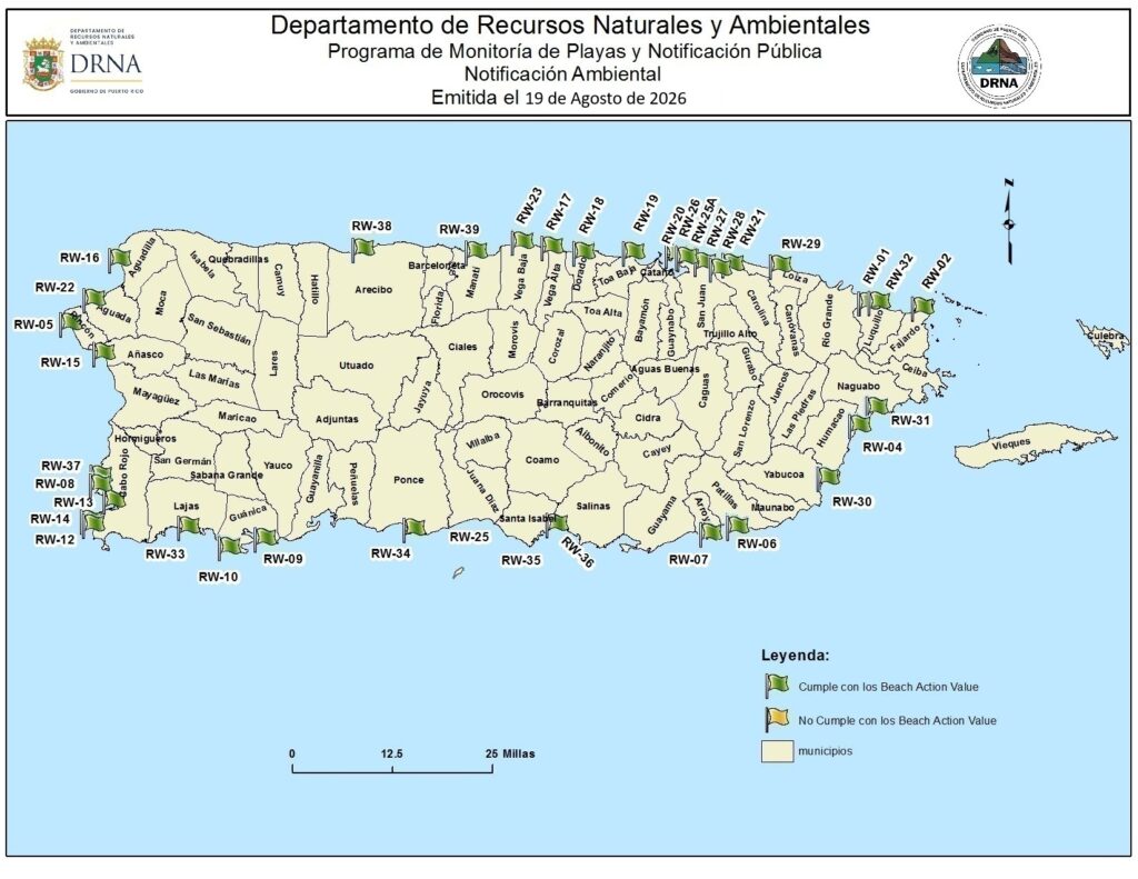 Notificación Monitoria de playas